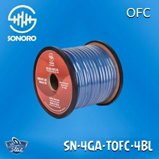 کابل برق ۴ گیج TOFC قلع اندود سونورو مدل SN-4GA-OFC-BL